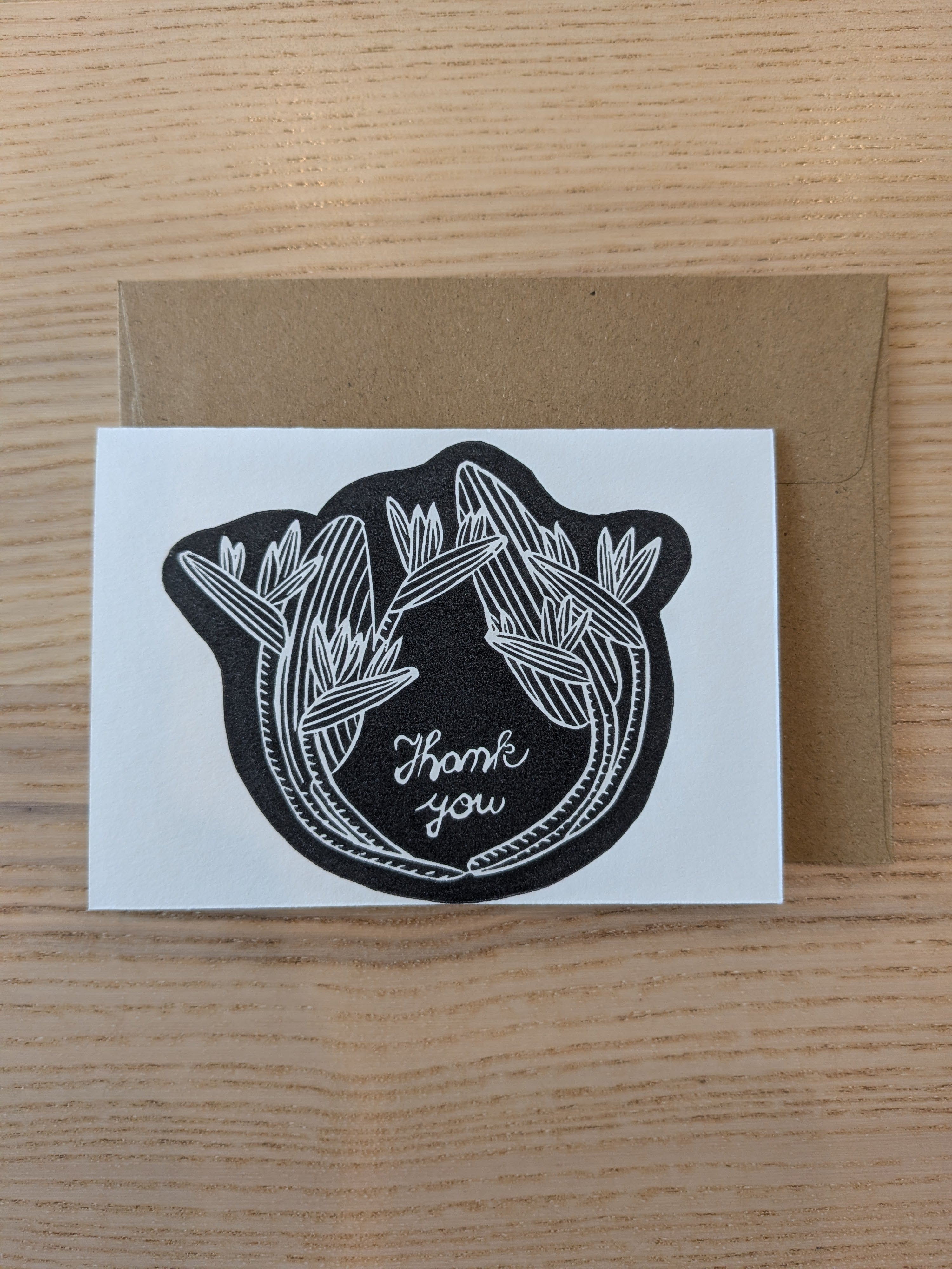 Hand-Printed Botanical Note Cards - Set of 3: Bird of Paradise, Jade, & Protea